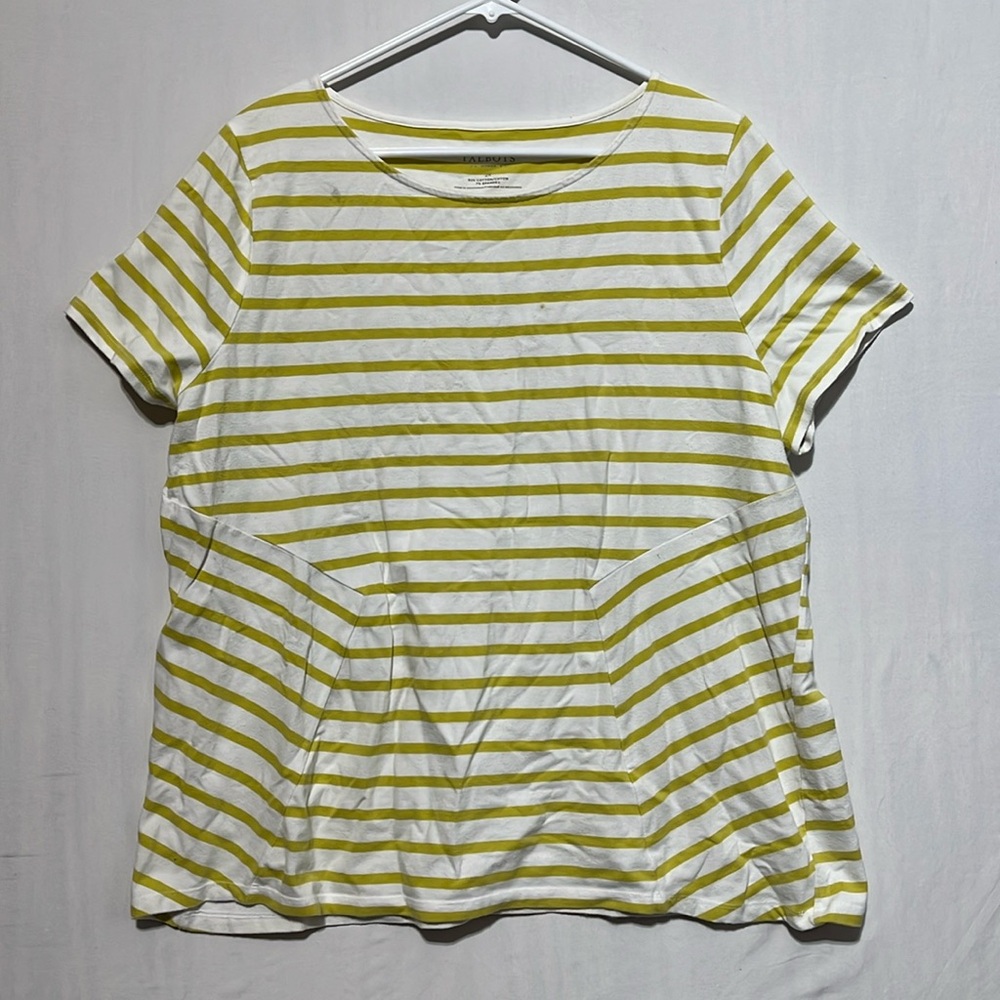 Talbots Women’s Top Stretch Striped‎ 2X